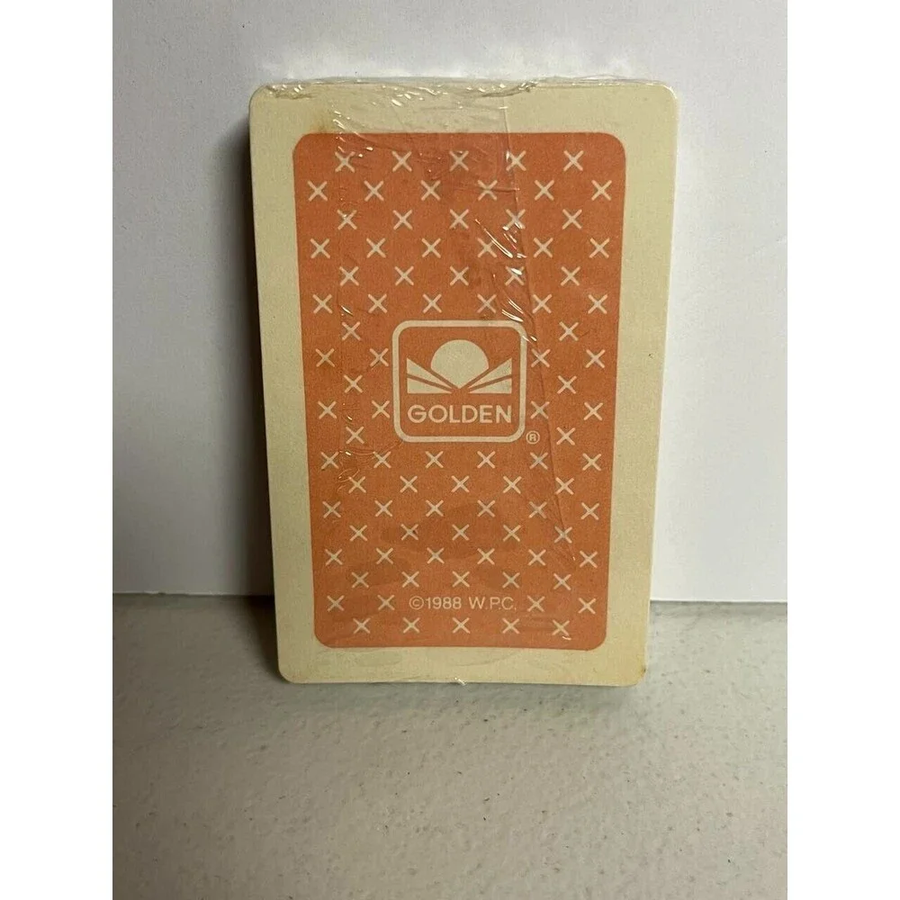 Vintage 1988 Golden WAR Card Game 4906-2 Sealed Rare 45 Deck